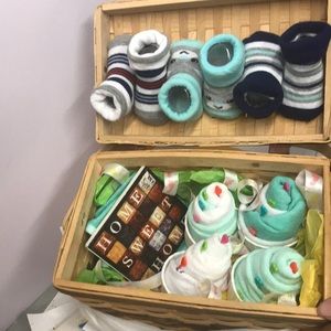 Baby gift basket